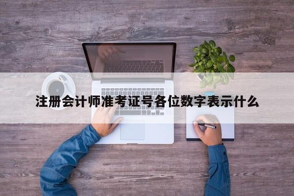 注冊(cè)會(huì)計(jì)師準(zhǔn)考證號(hào)各位數(shù)字表示什么