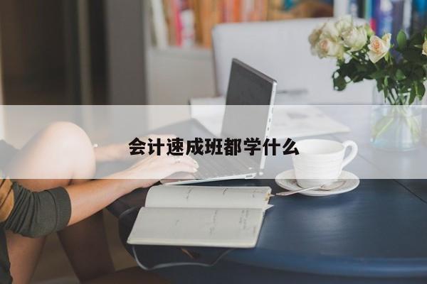 會計速成班都學(xué)什么