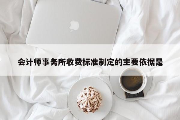 會(huì)計(jì)師事務(wù)所收費(fèi)標(biāo)準(zhǔn)制定的主要依據(jù)是